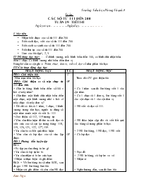 Giáo án Toán tuần 29 - Trường Tiểu học Phong Thạnh A