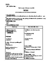 Bài soạn môn Tiếng Việt 2 - Tuần 1 năm 2010