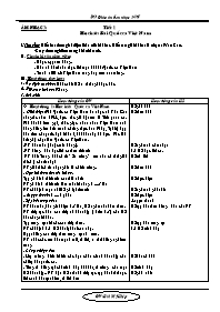 Giáo án môn Âm nhạc lớp 3