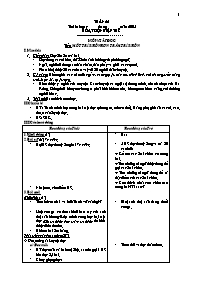 Thiết kế bài dạy khối 2 - Tuần 22