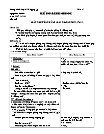 Giáo án khối lớp 2 - Trường tiểu học Nguyễn Huệ - Môn Thủ công - Gấp thuyền phẳng đáy không mui (tiết 1)