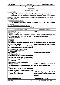 Giáo án các môn khối 2 - Tiểu học Hoàng Hoa Thám - Tuần 33