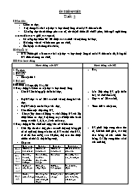 Giáo án lớp 2 môn học Tiếng Việt, tuần 27 - Ôn tập (tiết 2)