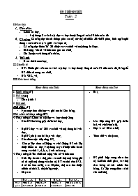 Giáo án lớp 2 - Ôn tiếng Việt (tiết 2)