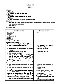 Giáo án lớp 2 - Ôn tiếng Việt (tiết 6)