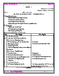 Giáo án Tổng hợp lớp 2 - Tuần 1 - Trường PTCS Thuận